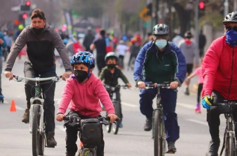 La CicloRecreoVía de Av. Andrés Bello ya está de vuelta
