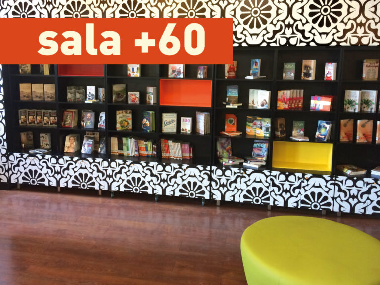 Sala 60+ en biblioteca de Santiago